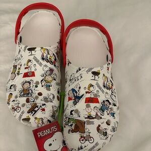 New Peanuts Crocs